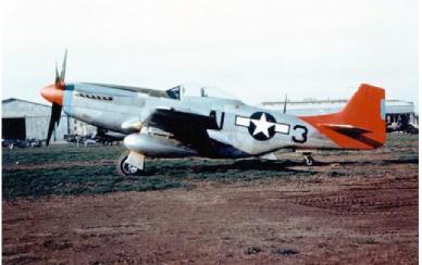 P 51 red tail