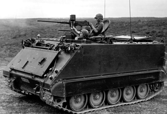M113 in South Vietnam training operations