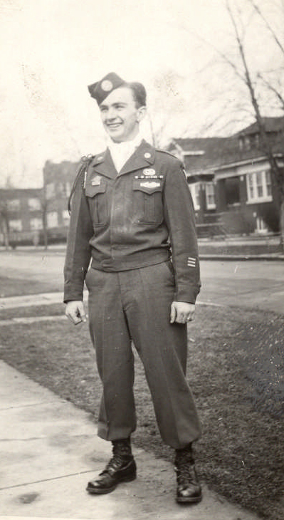 Jack in Army 1945