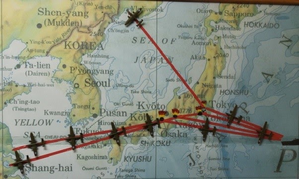 44-Doolittle Raid map