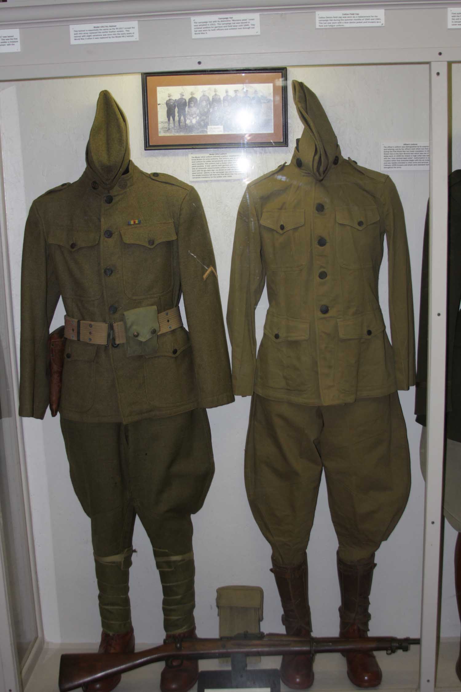 World War I.Uniforms