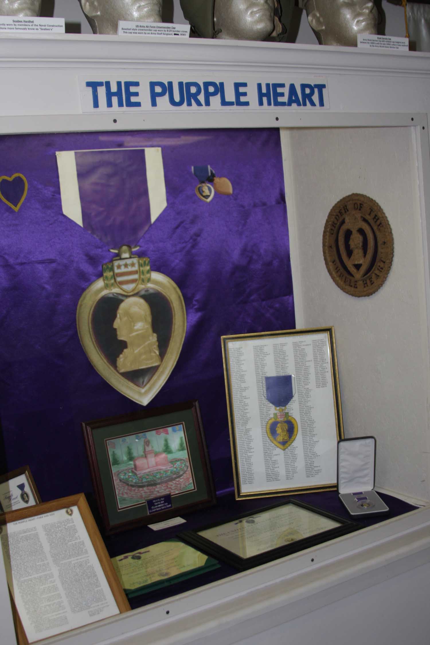 The Purple Heart Display 