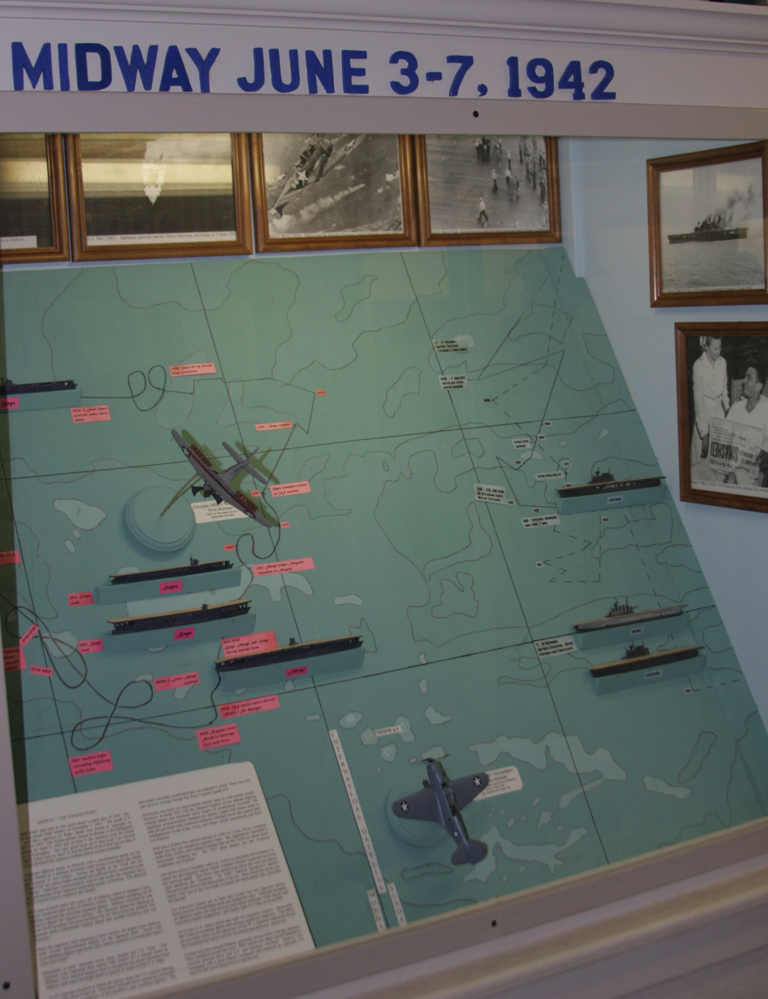 Midway June 3-7, 1942 Display