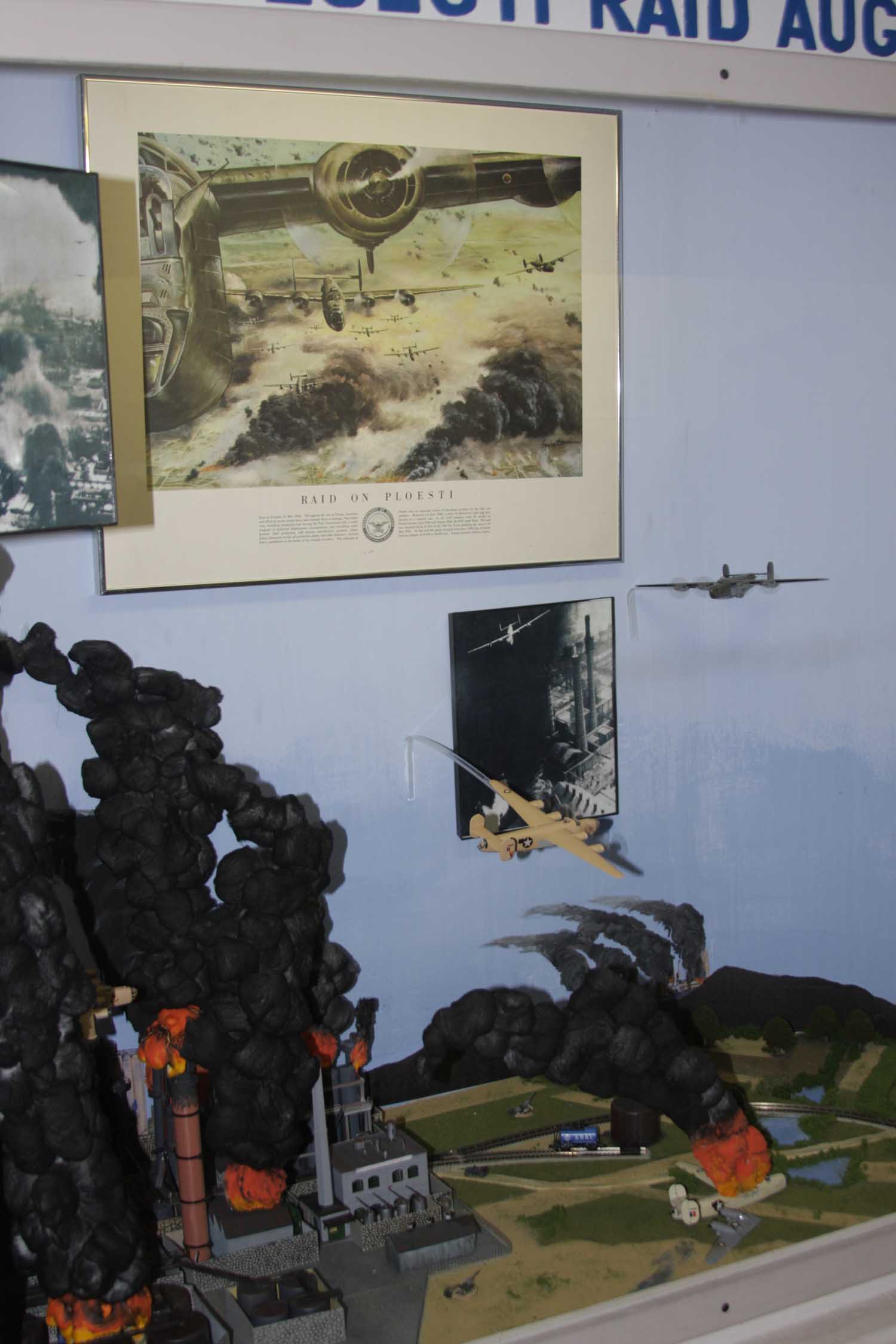 The Ploesti Raid Display