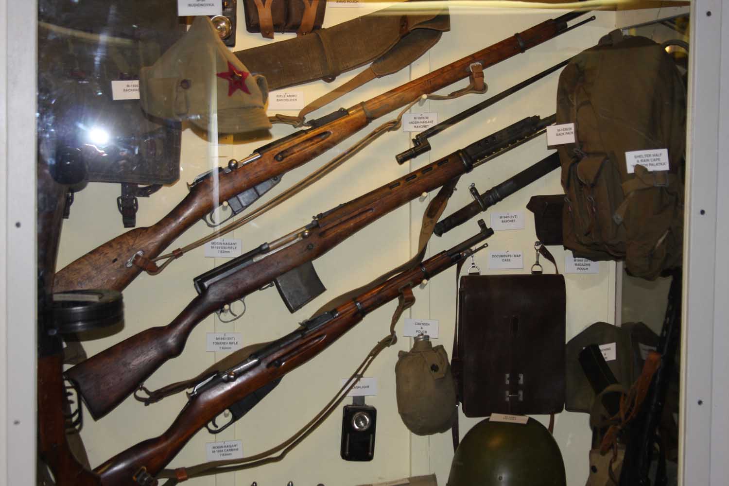 Russian Weapons Display