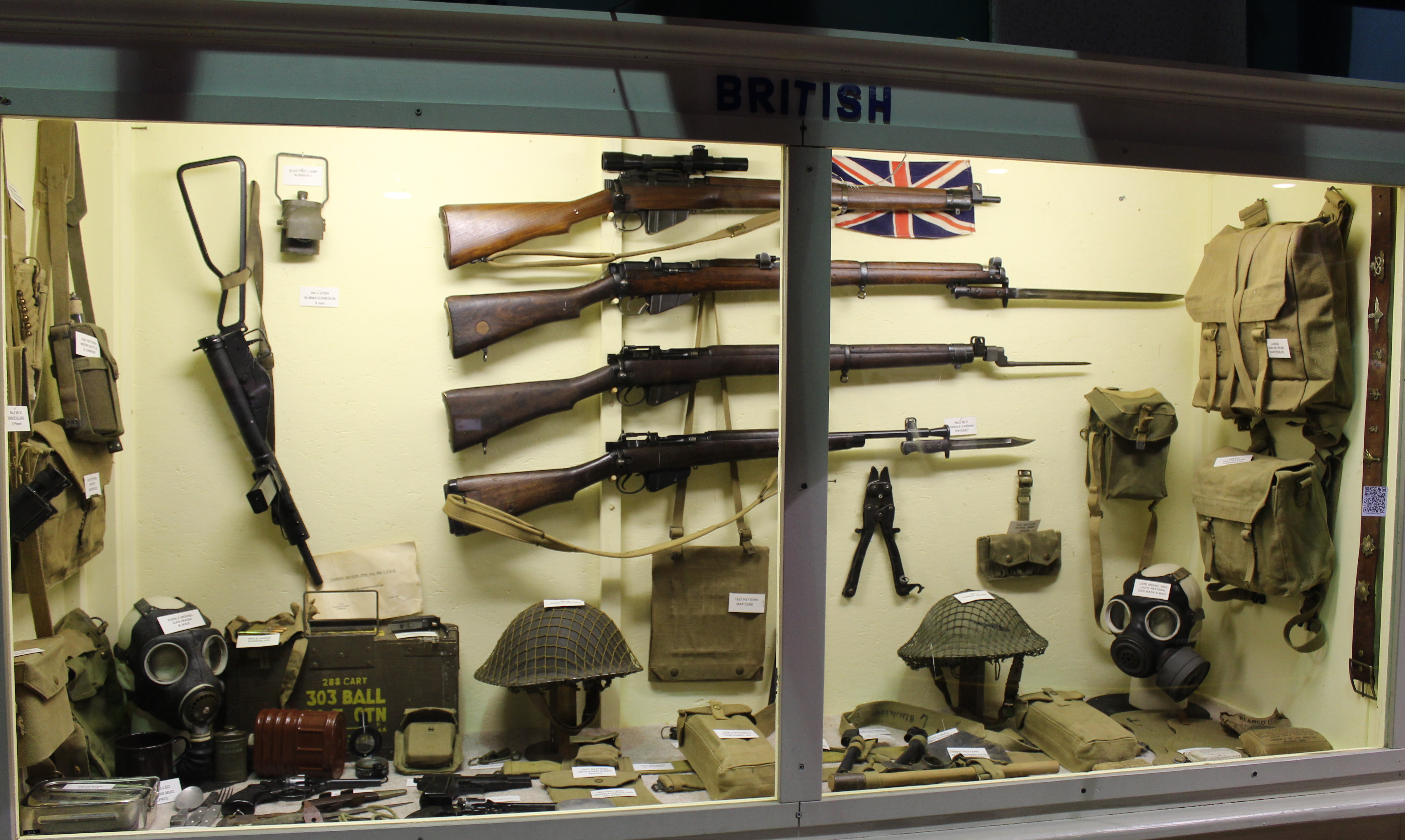 British Weapons Display