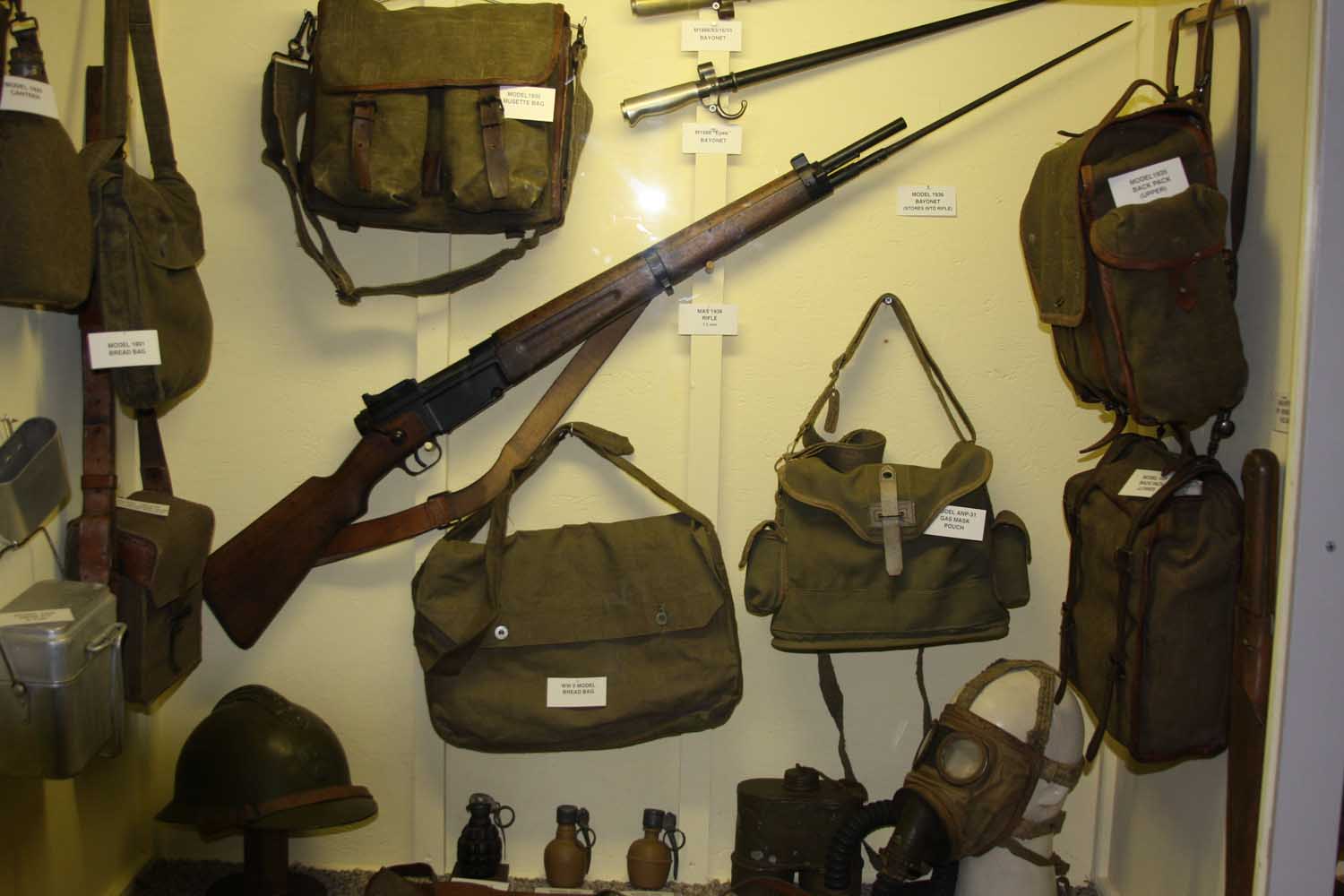 French Weapons Display