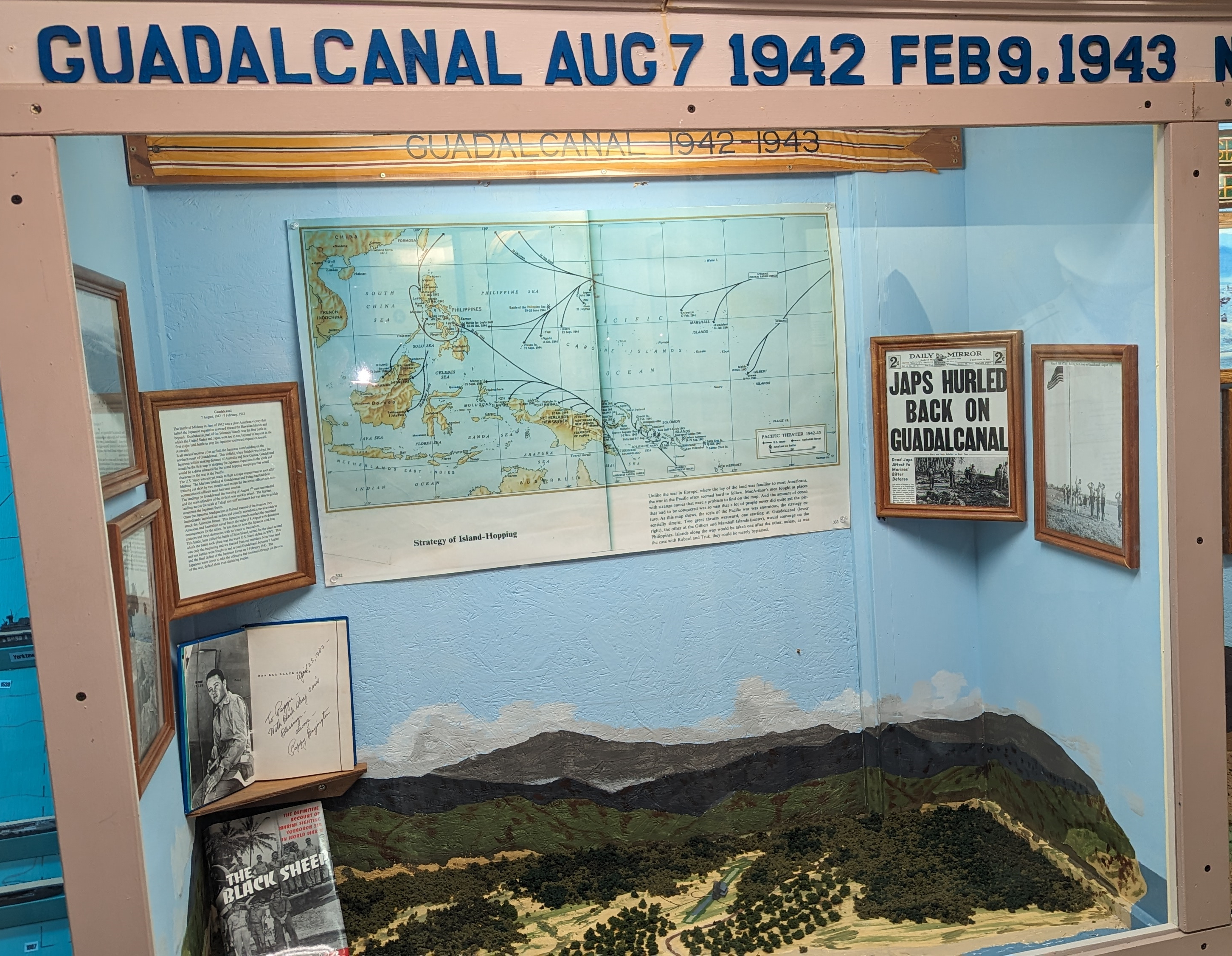 Guadalcanal Display 