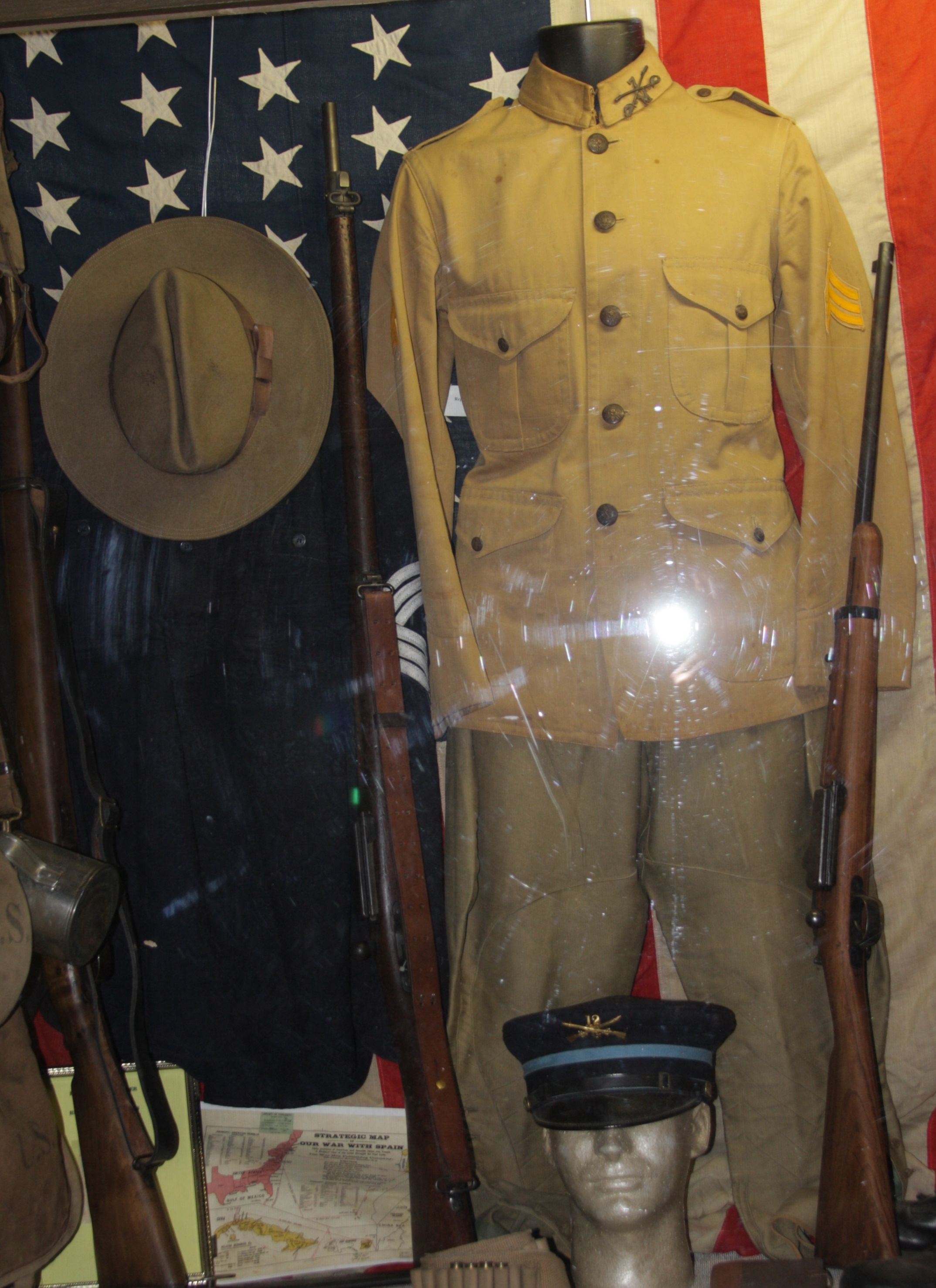 Spanish American War Display
