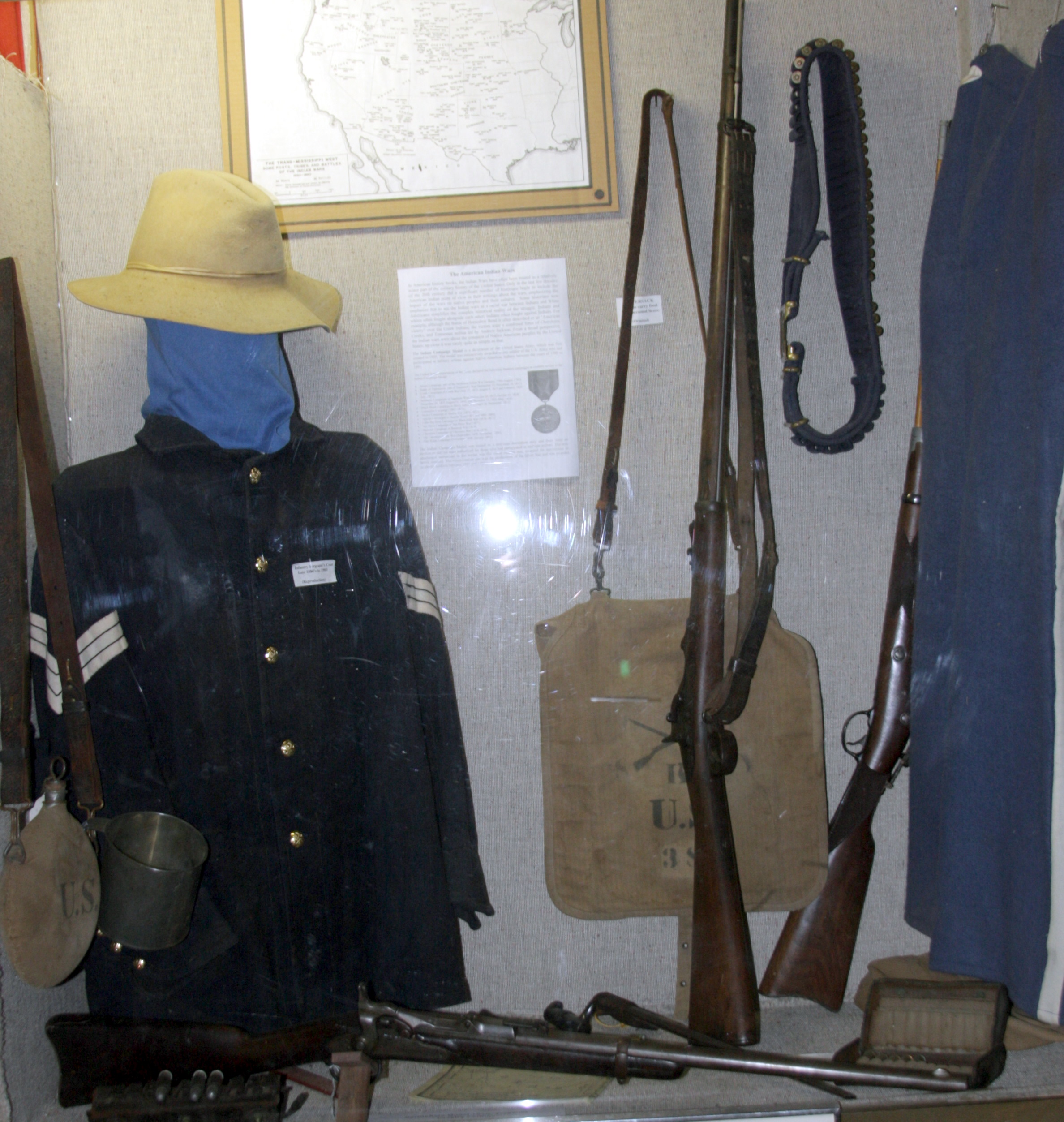 The Late Indian Wars Display