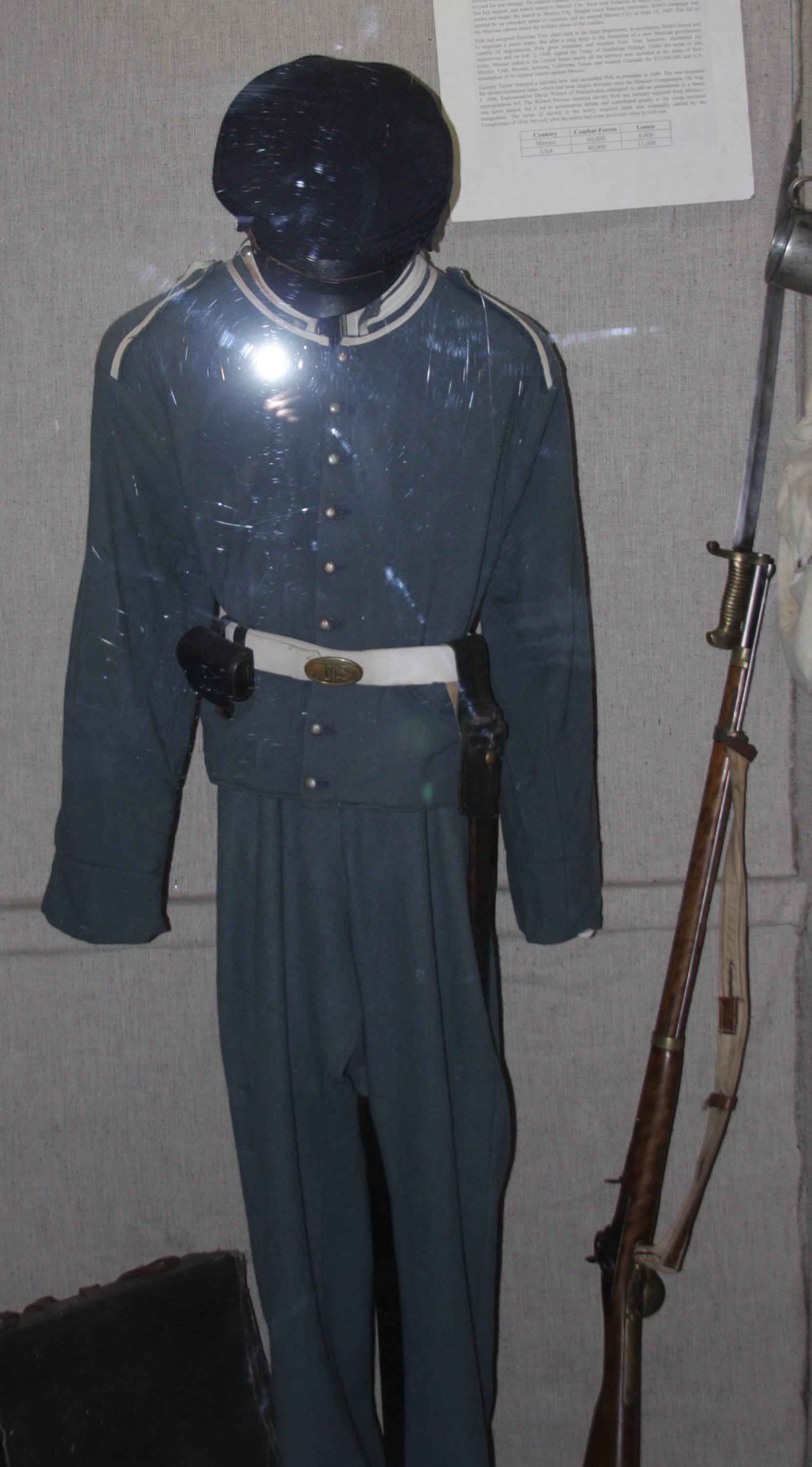 The Mexican War Display 